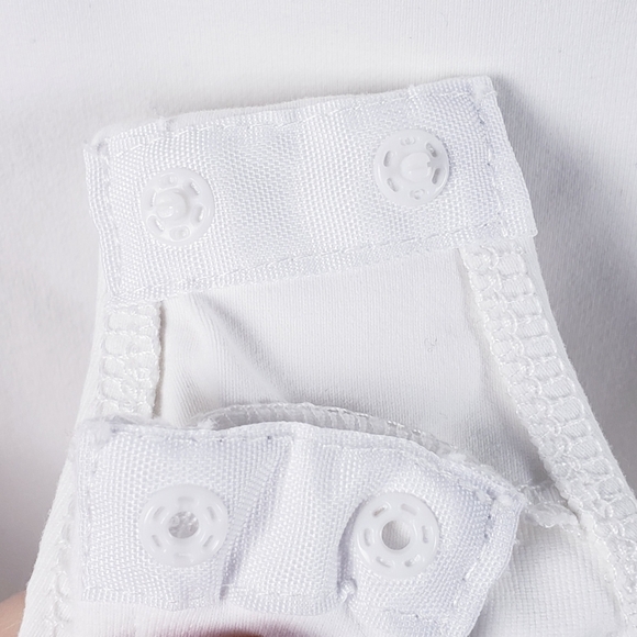 Free People Square Neckline Basique Bodysuit Thong Back White Size Medium - Picture 6 of 9